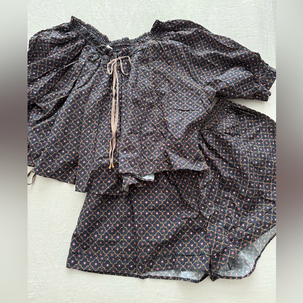 Free People Patterned Two-Piece Set - image 1